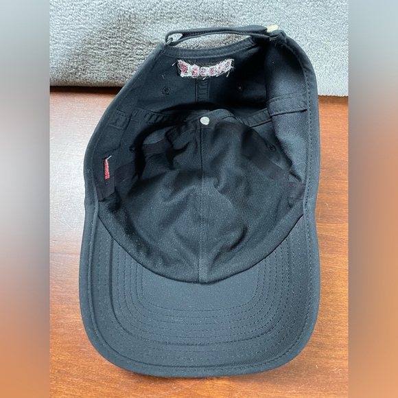 Nike Heritage86 HAT CAP MLB LOS ANGELES ANGELS Of Anaheim Black Red Embroidered - Picture 12 of 12